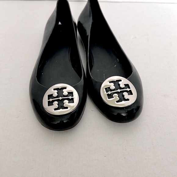 Tory Burch Black Reva jelly flats 10.5 - Picture 1 of 14